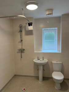 Electrical Install In Bathroom