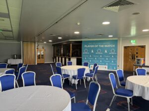 Function Room At Telford United As Part Of The PSES Fire Alarm Upgrade