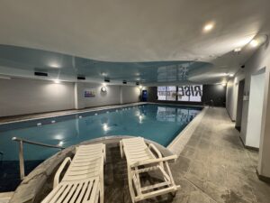 Swimming Pool At Telford United As Part Of The PSES Fire Alarm Upgrade