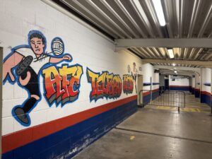 Concourse Area at Telford FC - PSES Upgrade Commercial Fire Alarm