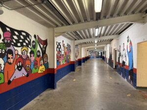 Concourse At Telford United As Part Of The PSES Fire Alarm Commission